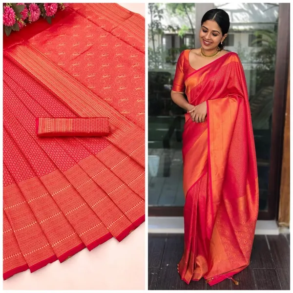 Pink_Embellished_Banarasi_Jacquard_Saree_(Pink)